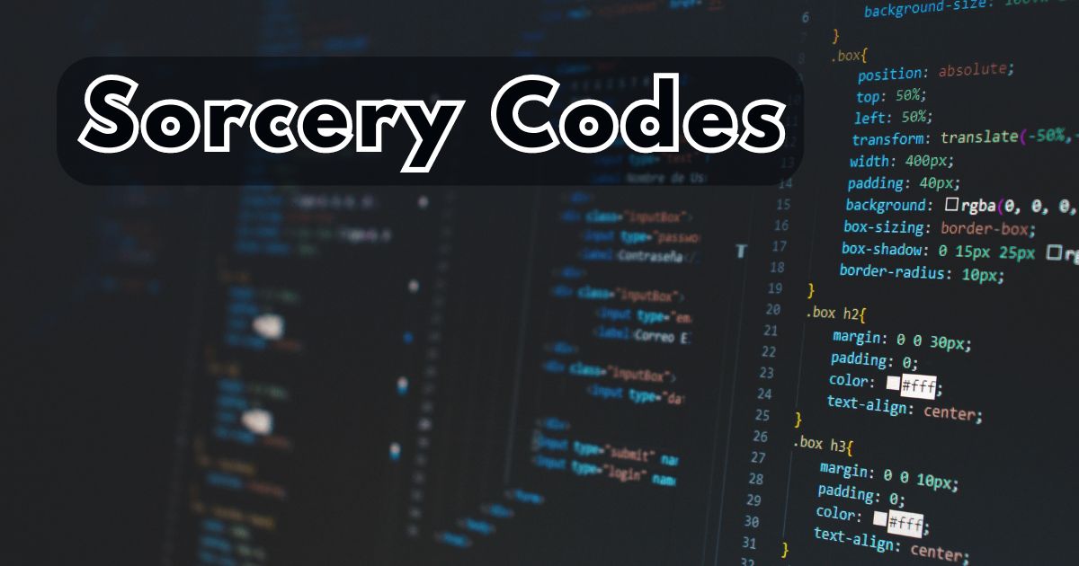 Sorcery Codes