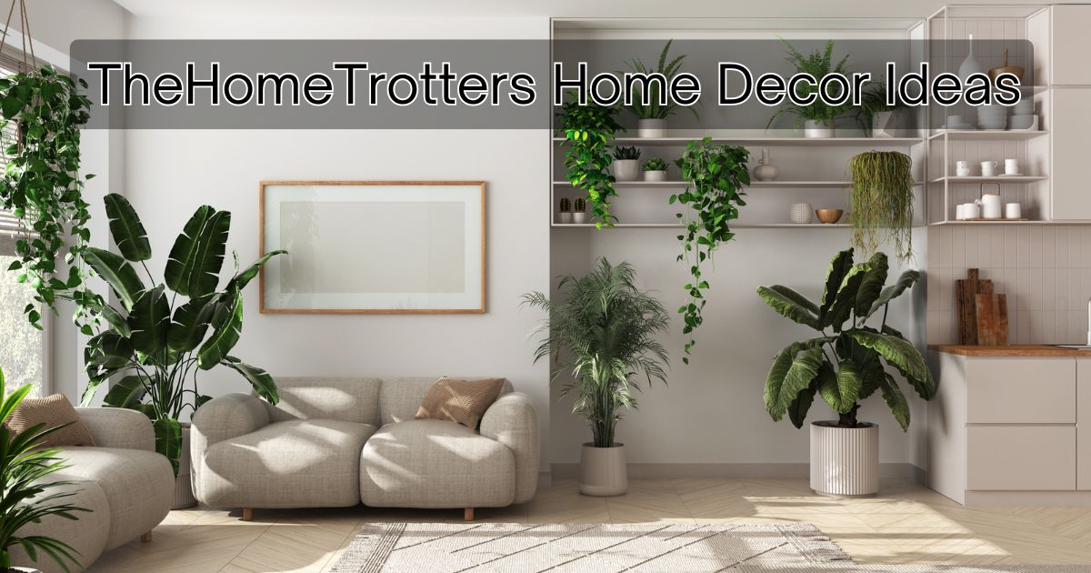 TheHomeTrotters Home Decor Ideas