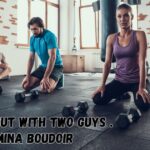 Working Out with Two Guys . Romina Boudoir