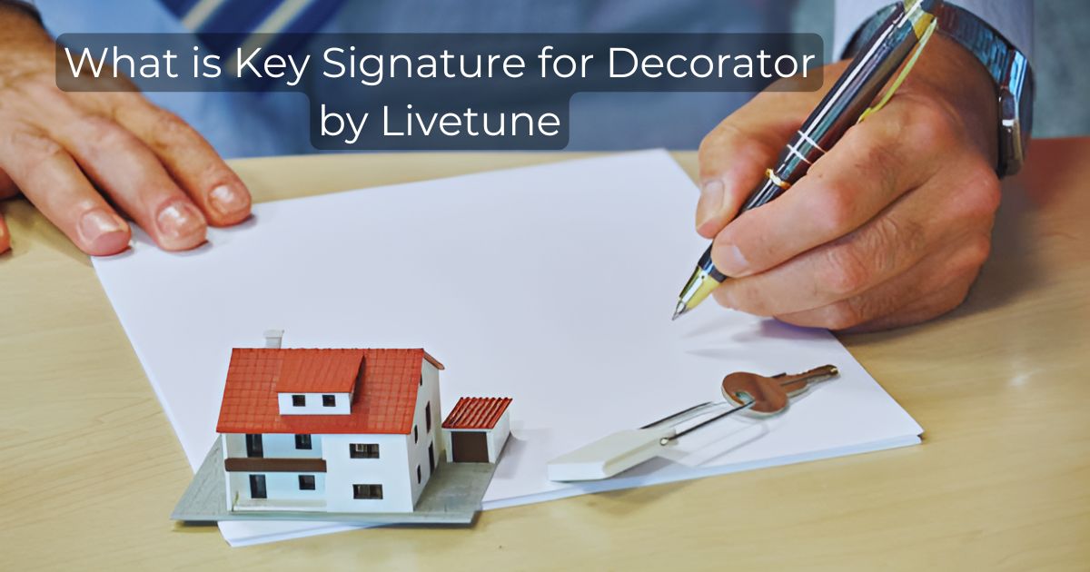 What is Key Signature for Decorator by Livetune