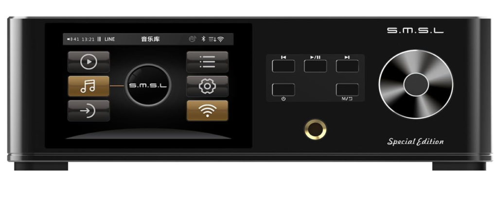 s.m.s.l dp5se high resolution wifi network audio player